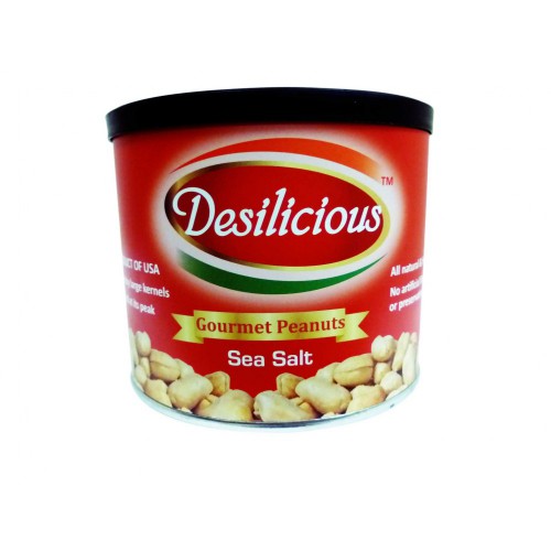 Desilicious Sea Salt Seasoned Gourmet Peanuts